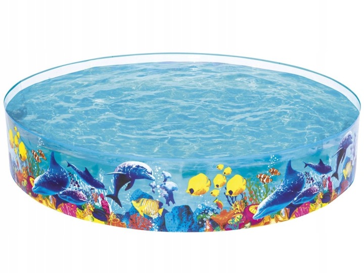 Bestway 55031 – detský rozširovací bazén Coral Reef 244 × 46 cm, 2074 l