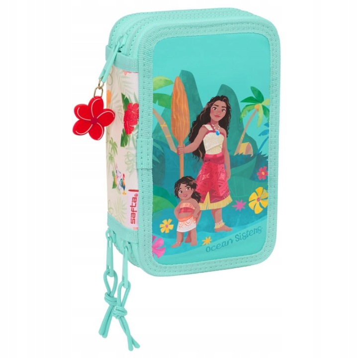Disney Moana trojitý peračník s doplnkami 9266 – pre dievčatá