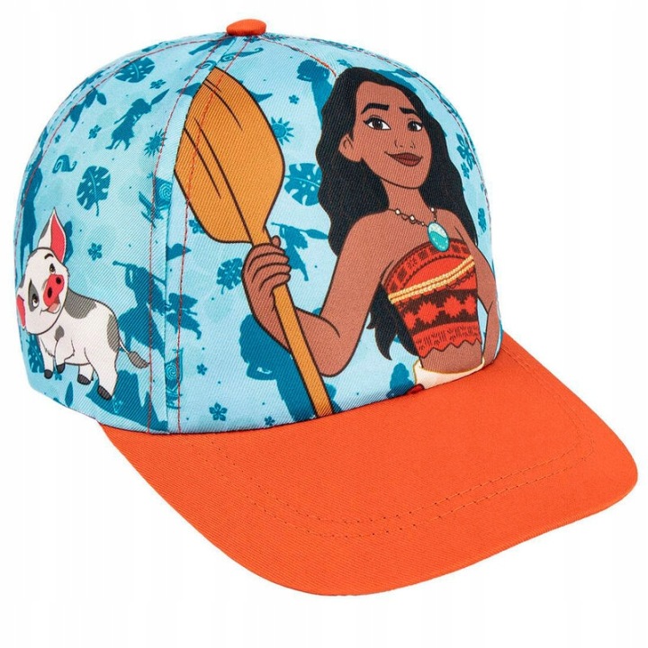 Disney Moana baseball čiapka pre deti – letná ochrana pred slnkom, veľkosť 53 cm