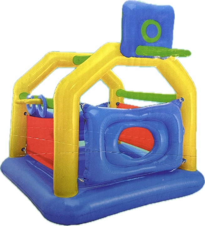 Playtive skákací hrad s basketbalovým košom 160 × 160 × 180 cm