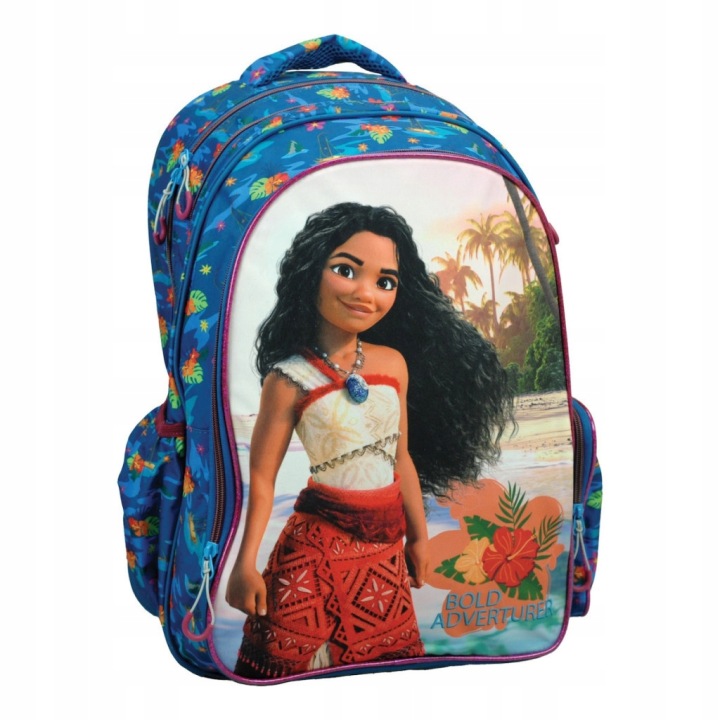 Disney Moana Bold Adventurer školská taška 42 cm – modrý batoh pre deti