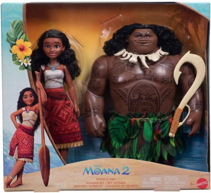Disney Moana 2 SET – 2x veľké bábiky Moana a Maui, 3+