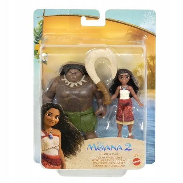 Moana & Maui Disney figúrky – Sada 2 postáv pre deti 3+