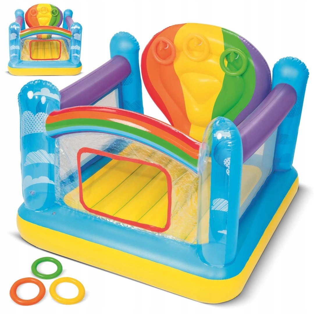 Bestway Houncy nafukovacia trampolína so skákacím hradom pre deti 175 × 173 × 137 cm