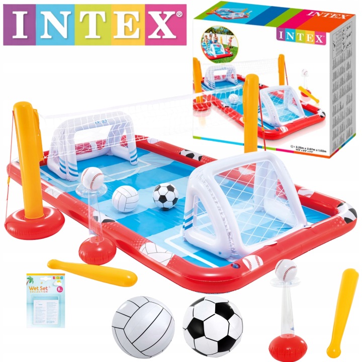 Nafukovacie bazénové ihrisko INTEX 57147 325 × 267 × 102 cm, 470 l