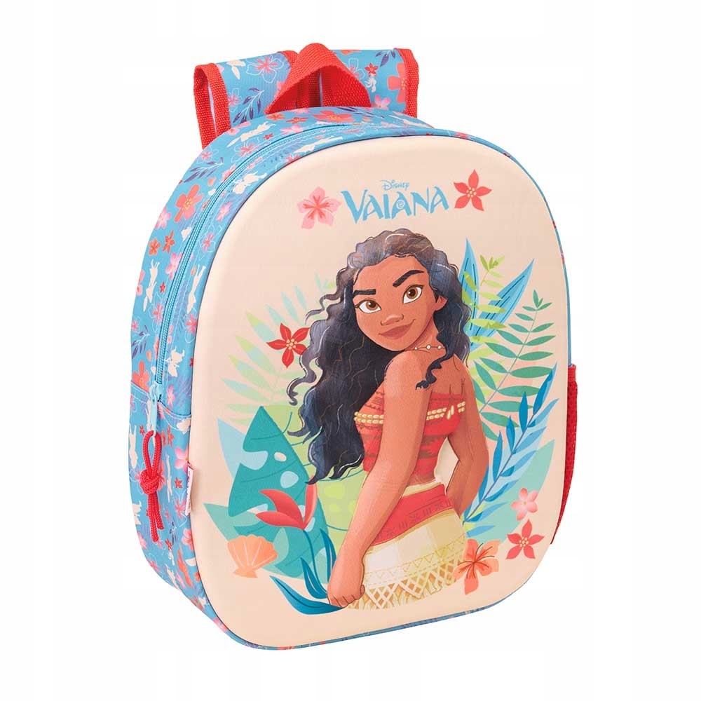 VAIANA Disney 3D konvexný batoh 33 cm – Moana pre deti