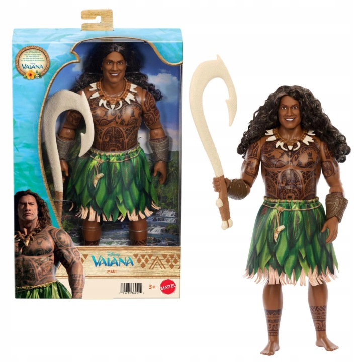 Disney Moana – Maui figúrka 26 cm s magickým hákom – Mattel