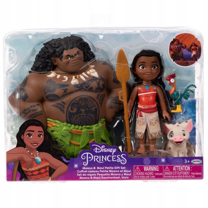Disney Moana – figúrky Moana a Maui, sada 2 postáv 3+