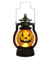 Halloweenske lampáše a sviečky