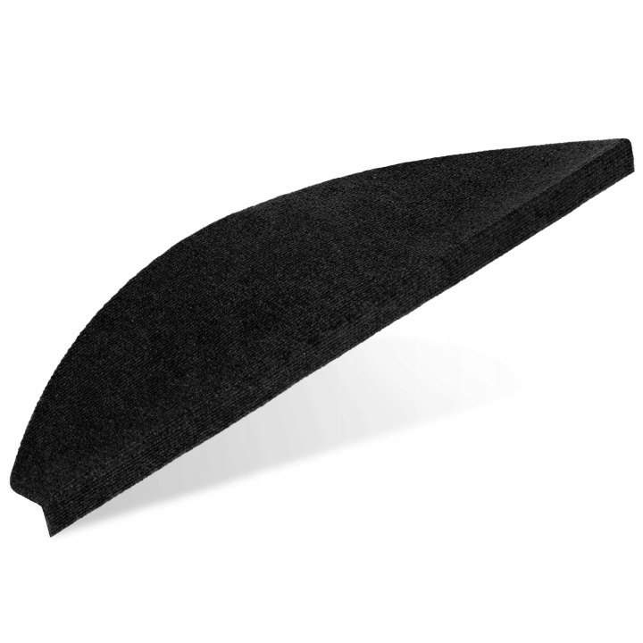 Antracitové nášľapy na schody Elsimone Carpets Steps 65 cm, 15 ks