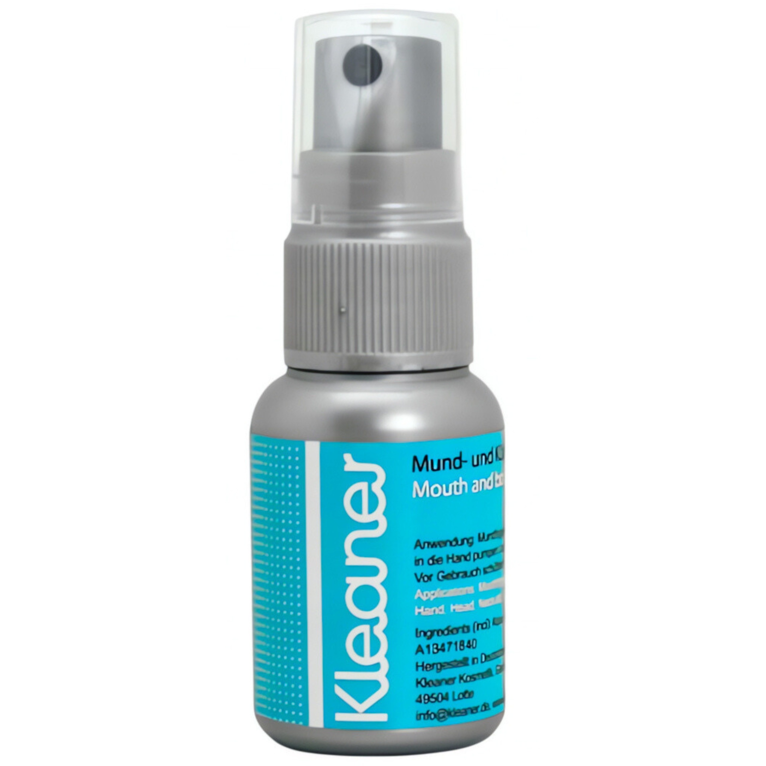 KLEANER sprej 30 ml – čistenie pokožky a ústnej dutiny od THC a toxínov