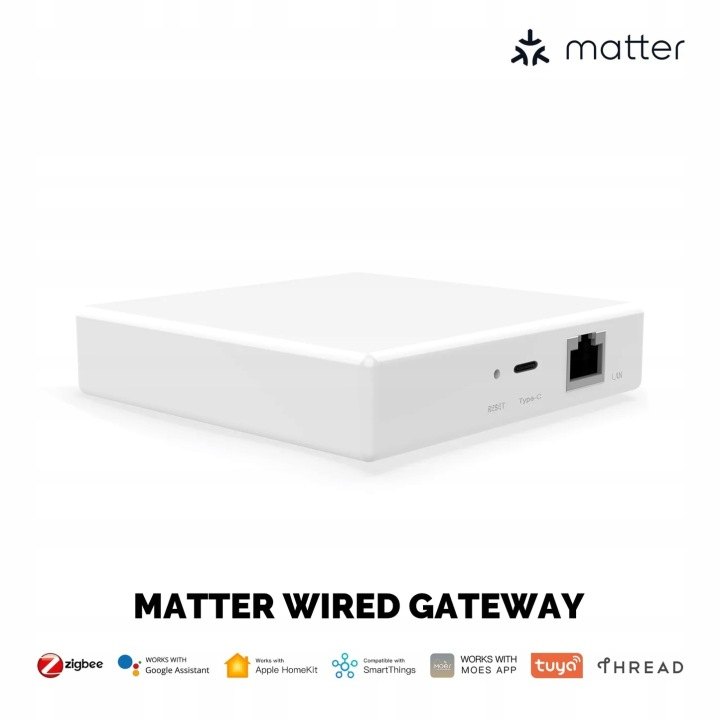 Centrálna brána Moes MZHUB-MS Zigbee a Thread
