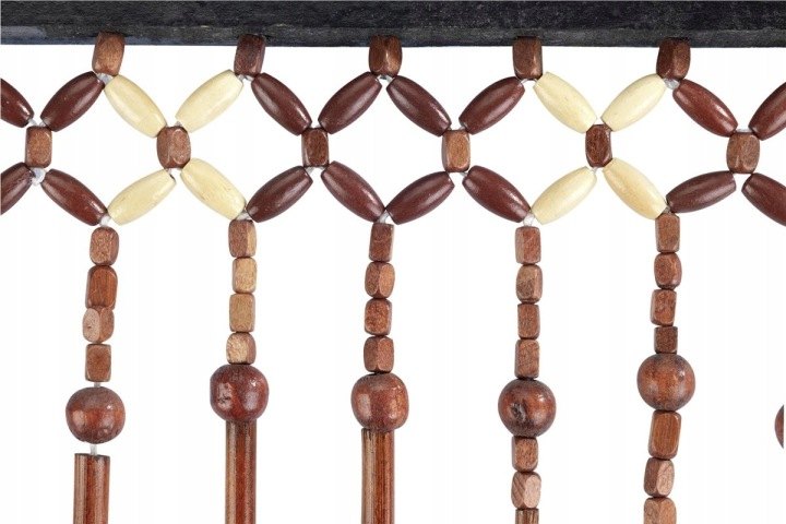 Drevený korálikový záves Maximex 90 × 200 cm na dvere