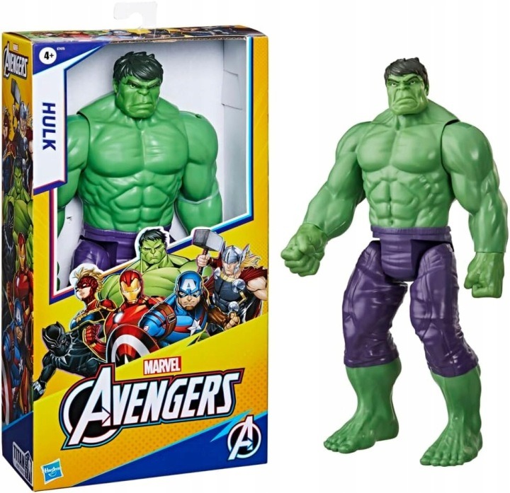 Veľká figúrka HULK HASBRO AVENGERS 30 cm model: E7475 Nová séria TITAN HERO