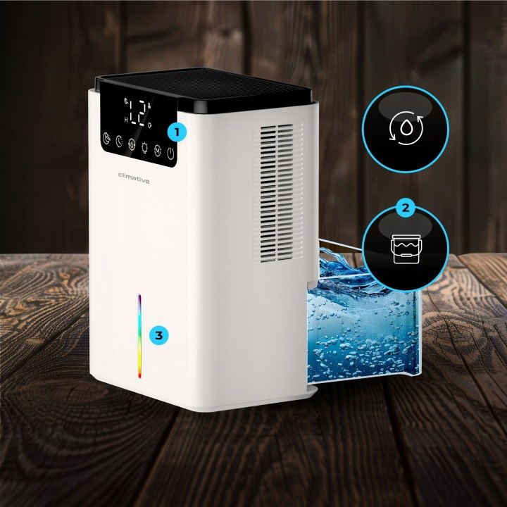 Odvlhčovač Climative LUXE DH-070 2 l