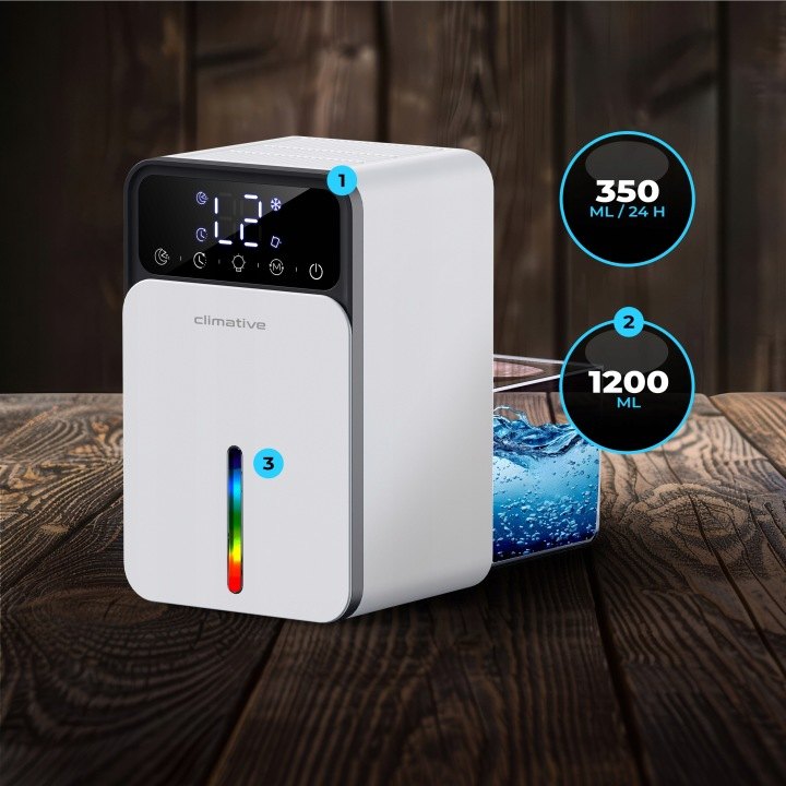 Odvlhčovač Climative LUXE DH-035 1,2 l