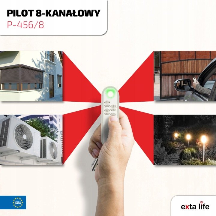 Osemkanálový ovládač Zamel EXTA LIFE P-456/8