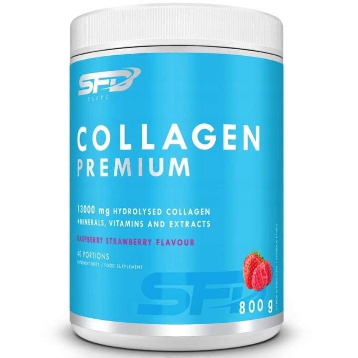 SFD KOLAGÉN PREMIUM 13000 mg 800 g – hydrolyzovaný kolagén s vitamínmi a minerálmi