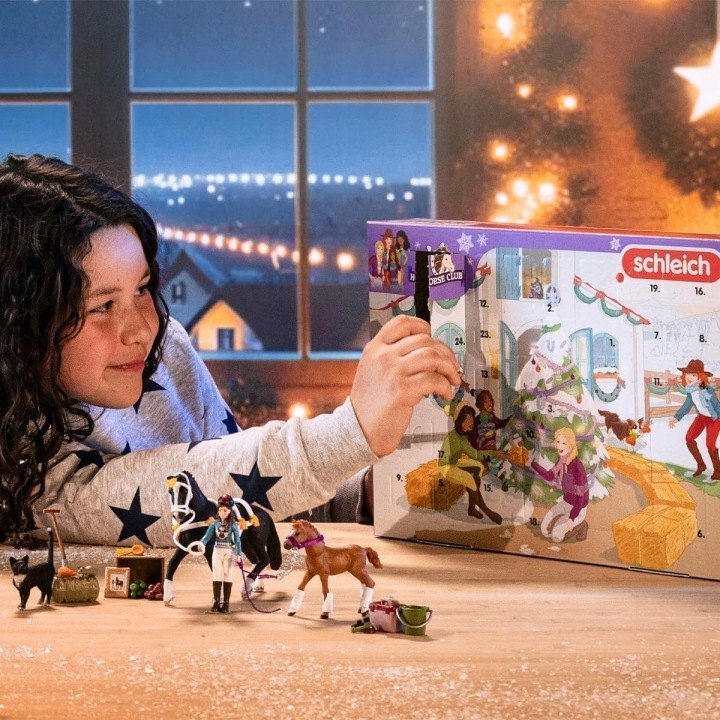 Schleich Horse Club 99092 adventný kalendár 2024 s koňmi