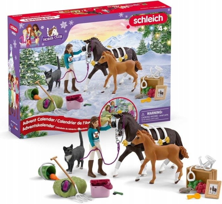 Schleich Horse Club 99092 adventný kalendár 2024 s koňmi