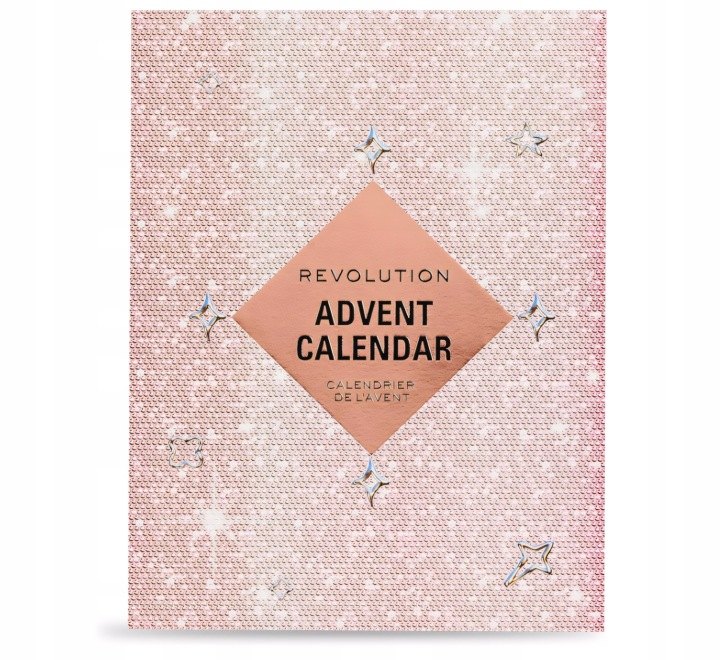 Makeup Revolution adventný kalendár s kozmetikou na 24 dní