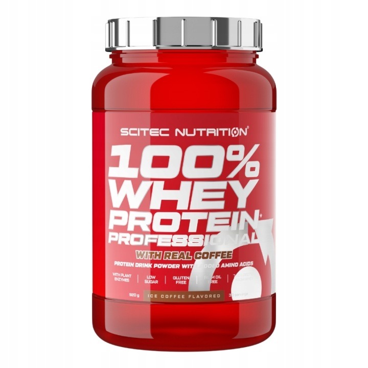 SCITEC 100% WHEY PROTEIN PROFESSIONAL 920 g WPC – Ľadová káva
