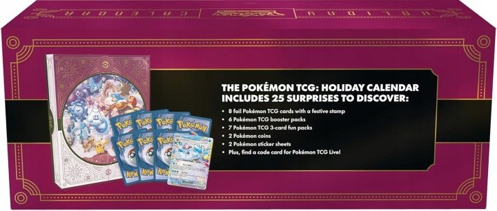 Pokémon TCG Holiday Calendar 2025 adventný kalendár