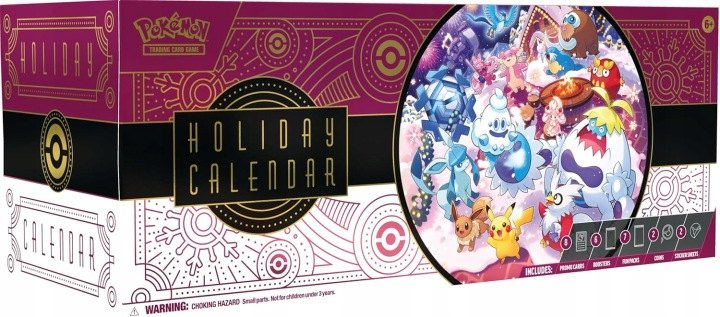 Pokémon TCG Holiday Calendar 2025 adventný kalendár