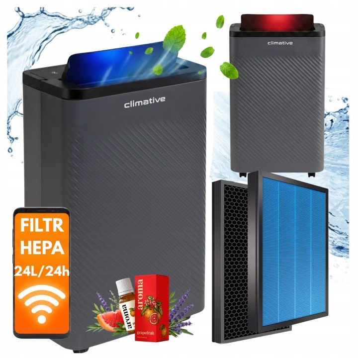 Odvlhčovač Climative Nexi ION UV WiFi 24 l/24 h