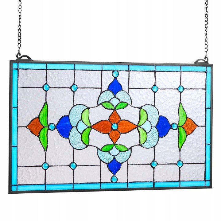 Závesný vitrážový panel Vevor NC-SG03 66,4 × 40,2 cm