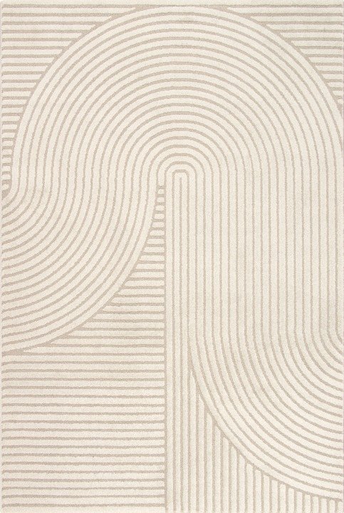 Béžový koberec the carpet Everest 160 × 230 cm s 3D vzorom