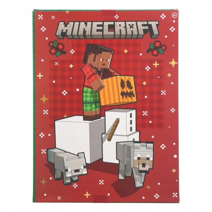 Paladone Minecraft Stationery adventný kalendár na 24 dní