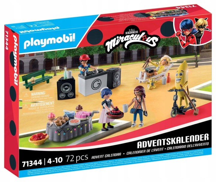 Playmobil Miraculous Piknik v Paríži adventný kalendár 71344