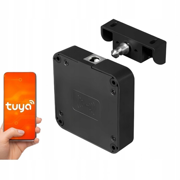 Skrytý nábytkový zámok WINANQE Tuya 76 × 76 mm