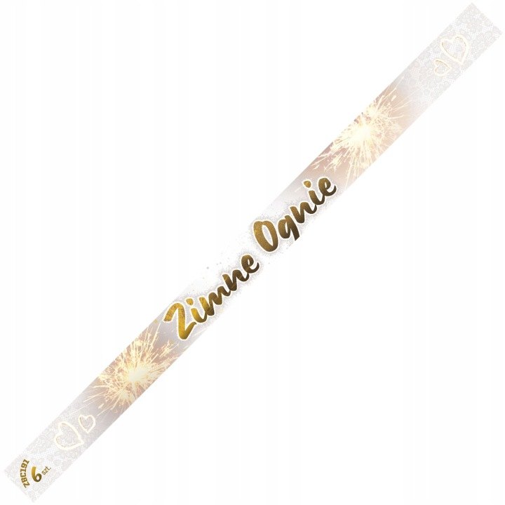 ZOM BUM zimné prskavky 70 cm, 100 kusov, 150 s