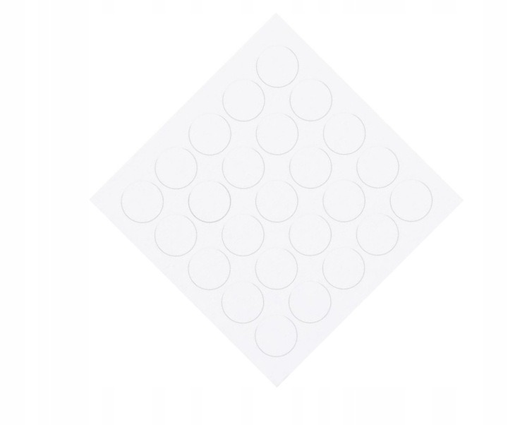 Bo-plast – 1 250 bielych matných záslepiek 14 mm