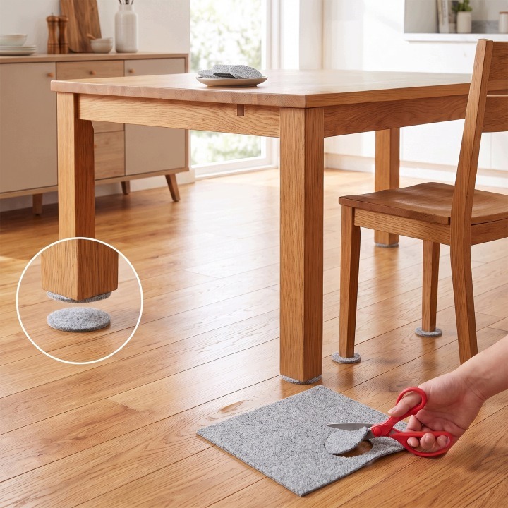 Samolepiaci filc Bitmat WO svetlosivý 3 mm, 10 m²