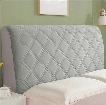 NORDIC – prešívaný poťah čela postele 140 × 70 cm s bočným vreckom
