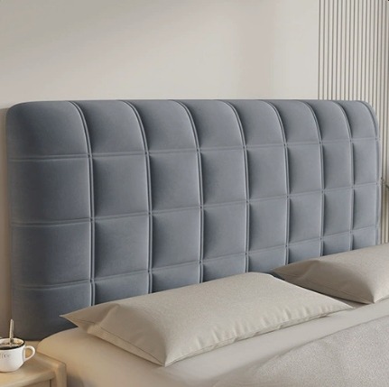 NORDIC – prešívaný poťah čela postele 140 × 70 cm s bočným vreckom