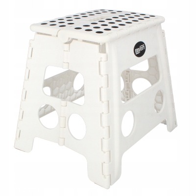 Easyform A904029 – biely skladací stupienok, výška 32 cm