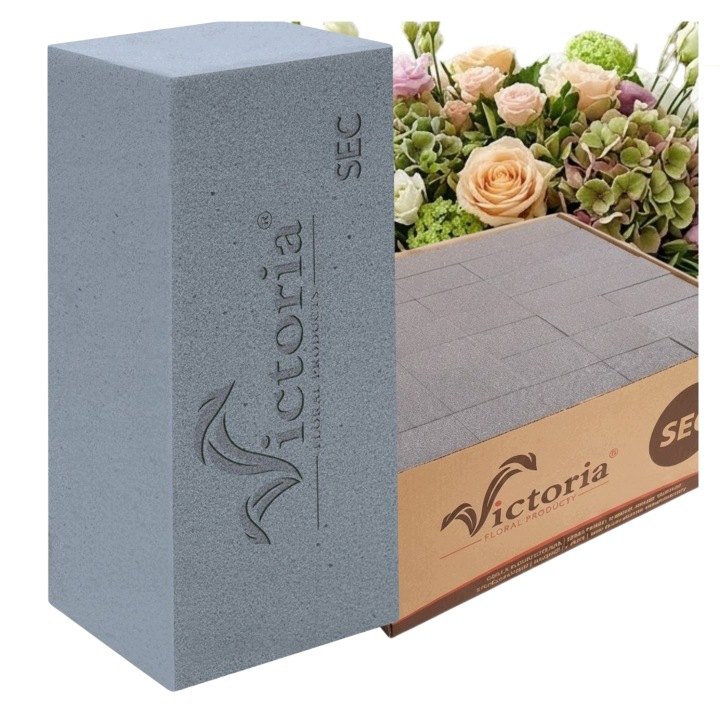 Suchá floristická pena Victoria SEC 23,5 × 11 cm, 20 ks
