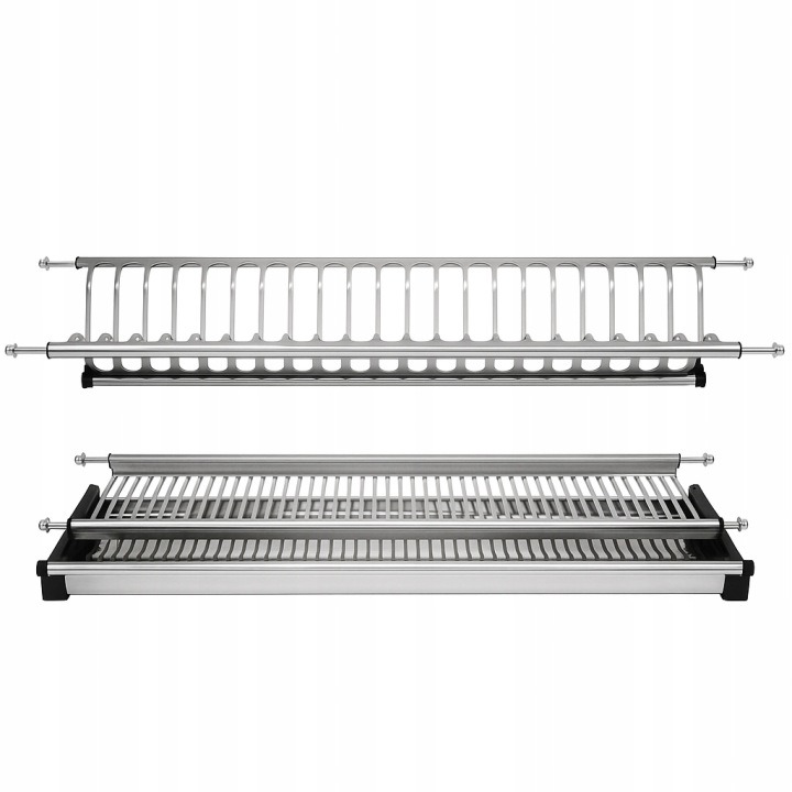 Dask Center dvojúrovňový nerezový odkvapkávač do skrinky 80 cm