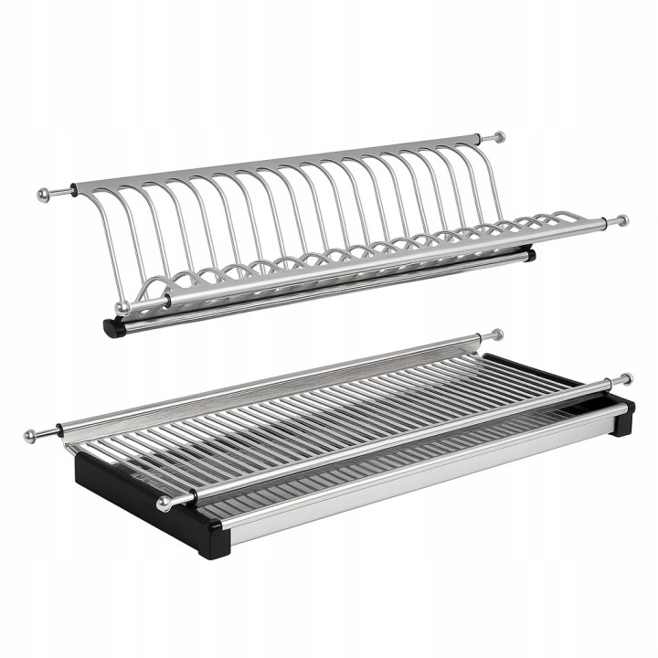 Dask Center dvojúrovňový nerezový odkvapkávač do skrinky 80 cm