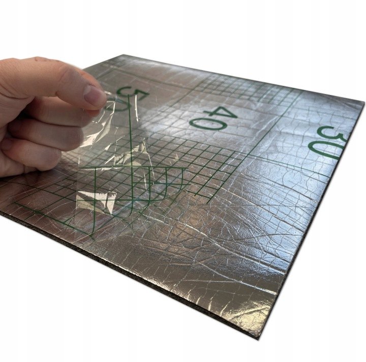 Tmavosivá samolepiaca kobercová krytina Eurodeco 6 m², 4,7 mm