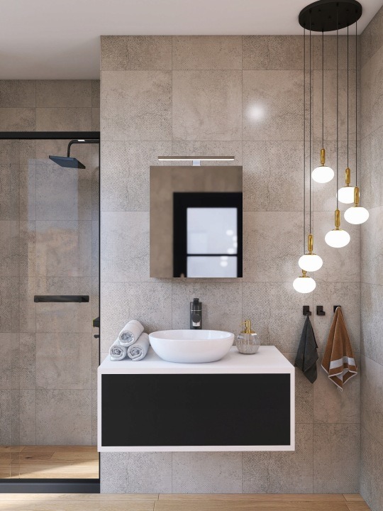 Biela zrkadlová kúpeľňová skrinka Better Home s LED 50 cm