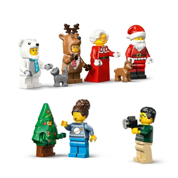 LEGO City 60475 adventný kalendár 2025, 186 dielikov