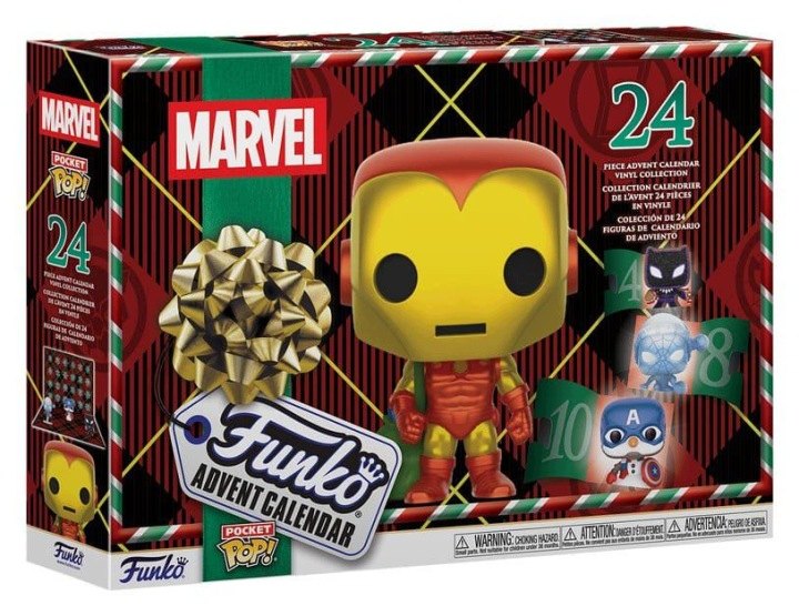 Adventný kalendár Funko Pocket POP! Marvel s 24 figúrkami
