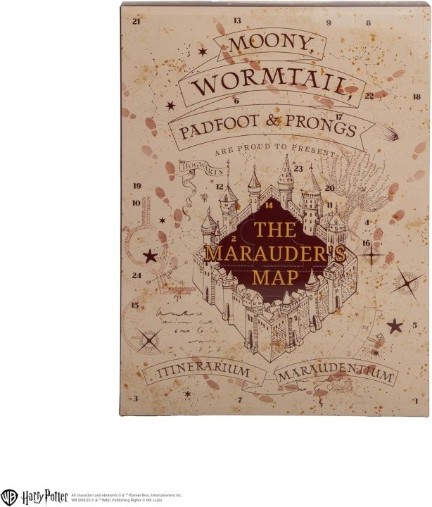 Harry Potter adventný kalendár Mapa záškodníkov 2026
