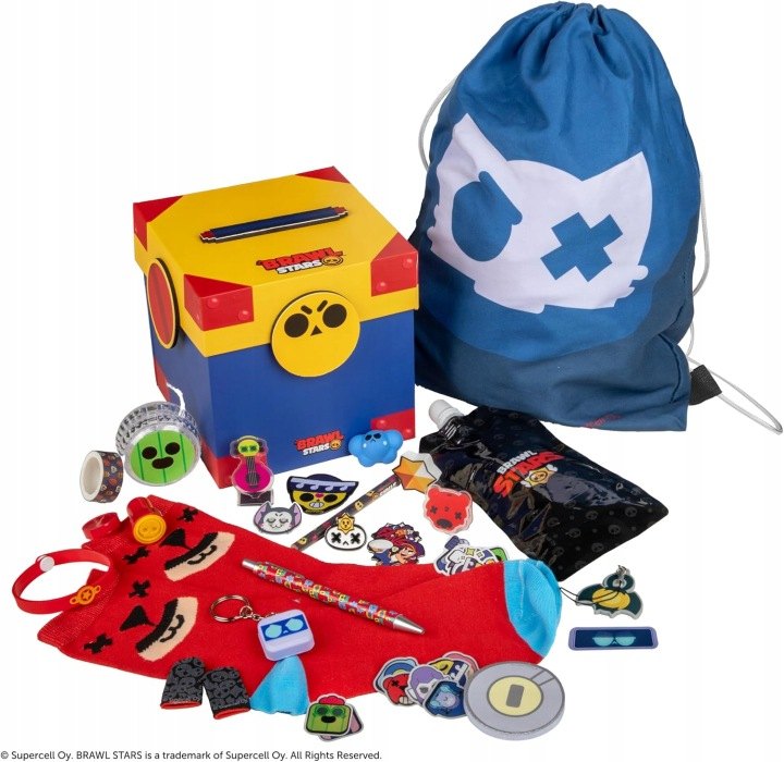 Brawl Stars Mega Box adventný kalendár 2026