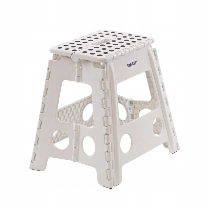 Easyform – biely skladací stupienok, výška 39 cm